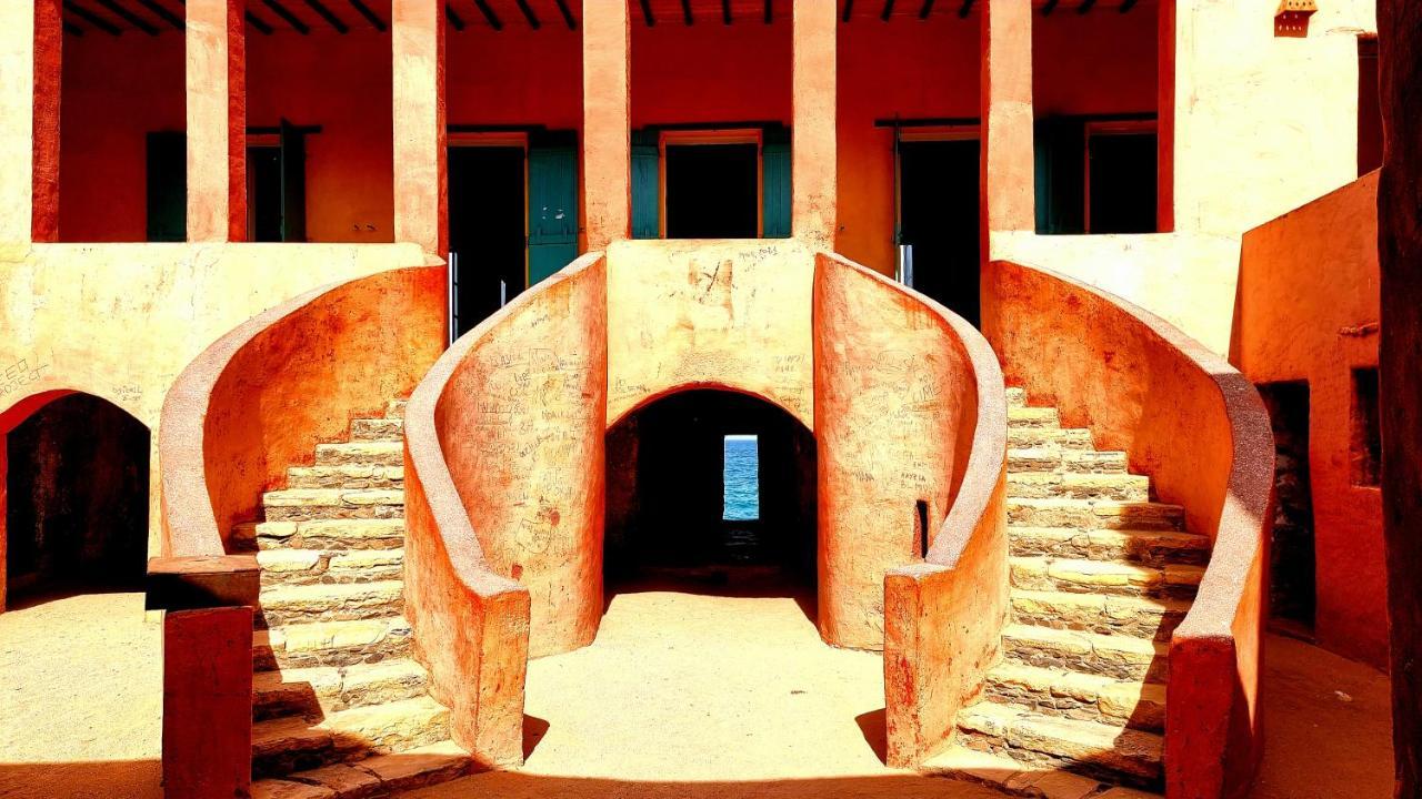 Chez coumbis Bed & Breakfast Gorée Exterior foto